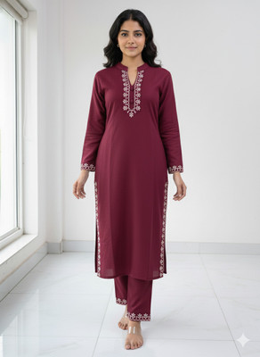 Munibaas Collection Women Kurti Pant Set