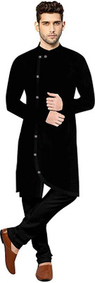 CRYSTALREVENUE Men Kurta Pyjama Set