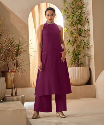 DRESOUL Women Kurta Palazzo Set