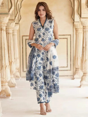 Dagar creation Women Kurta Pant Dupatta Set