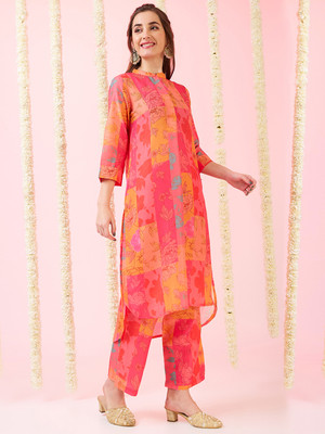 Globus Women Kurta Pant Set