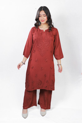 HouseOfCommon Women Kurti Palazzo Set