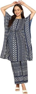 SELVIFAB Women Kurta Palazzo Set