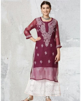 HouseOfCommon Women Kurta Sharara Dupatta Set