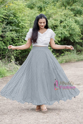 3Buddy Fashion Women Crop Top Skirt Set