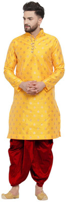 Larwa Men Kurta Dhoti Set