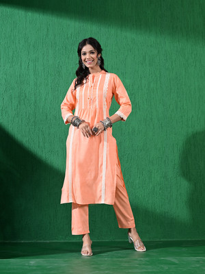 Sangria Women Kurta Pant Set