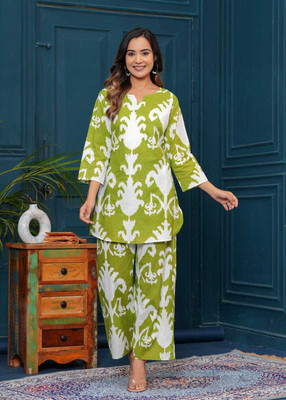 RadhaSharan Women Kurta Pant Set