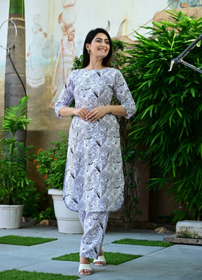 Dhibha Women Kurta Pant Set