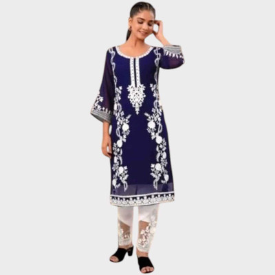 A One Collection Women Kurta Pant Set