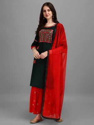 AADHYA FASHION Women Kurta Sharara Set