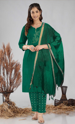 sadya collection Women Kurti Pant Dupatta Set