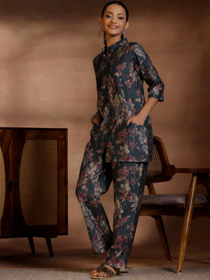 LIBAS Women Shirt Palazzo Set