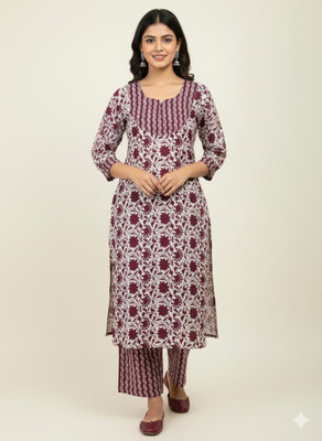 SHADM Women Kurti Palazzo Set