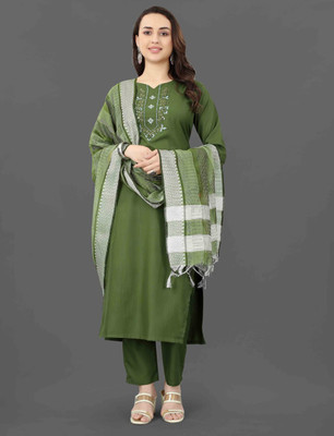 AAI MOGAL Women Kurta Pant Dupatta Set