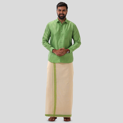Uathayam Men Shirt Dhoti Set