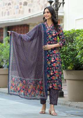 Klosia Women Kurta Pant Dupatta Set
