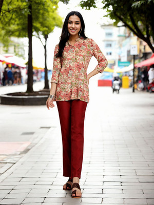 Moda Rapido Women Shirt Pant Set