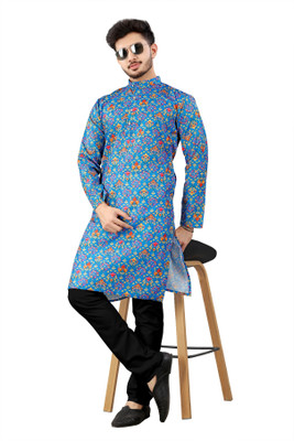 DHASU TRENDZ Men Kurta Pyjama Set