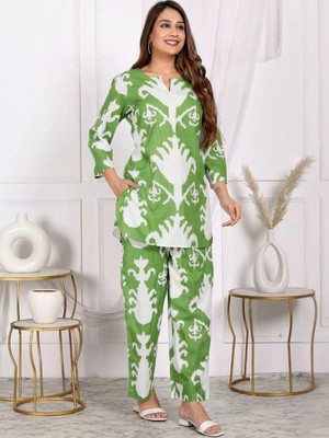 Kanha Enterprises Women Kurta Palazzo Set