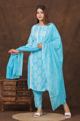 PARTHVI Women Kurta Pant Dupatta Set
