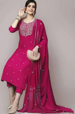 Zyra Creation Women Kurti Pant Dupatta Set