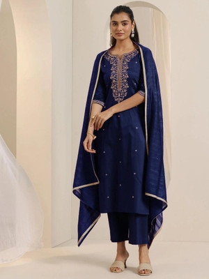 Akshar Enterprise Women Kurta Pant Dupatta Set