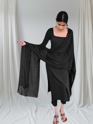 King Creation Women Kurta Churidar Dupatta Set