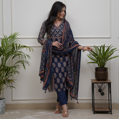 Divastri Women Kurta Pant Dupatta Set