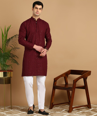 FUBAR Men Kurta Pyjama Set