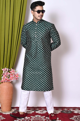 NFC CREATION Men Kurta Pyjama Set