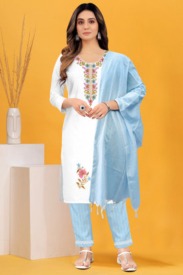 Arfacollection Women Kurti Pant Dupatta Set