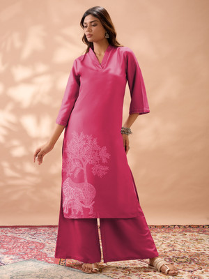 Globus Women Kurta Pant Set