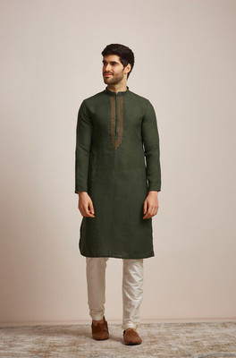 MANYAVAR Men Kurta Pyjama Set
