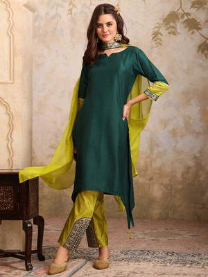 Youthnic Women Kurta Pant Dupatta Set