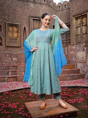 Stylum Women Kurta Pant Dupatta Set