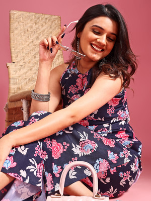 Youthnic Women Kurta Palazzo Set