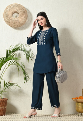 MASUN Women Kurta Pant Set
