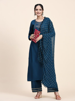 MUSKAN FASHION Women Kurti Pant Dupatta Set