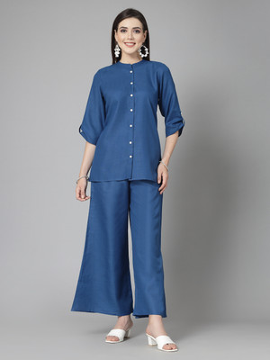 Stylum Shirt Palazzos Co-ords Set