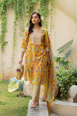 MIRCHI FASHION Women Kurta Pant Dupatta Set