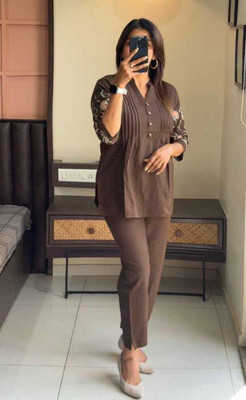trendpe Women Kurti Pant Set