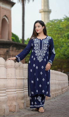 Zaylee Women Kurti Palazzo Set