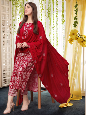 Tasrika Women Kurta Pant Dupatta Set