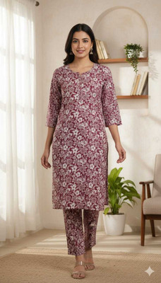 MyraaCloset Women Kurta Pant Set
