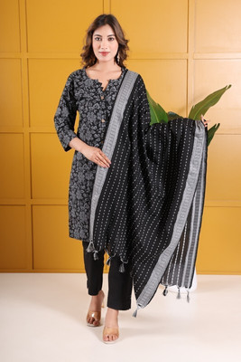 ABCOLLECTION Women Kurta Pant Dupatta Set
