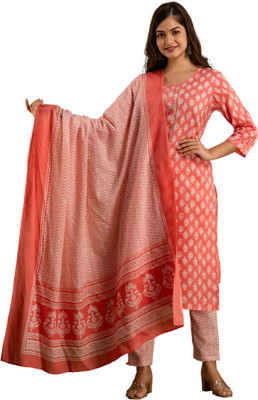 Vasavi Women Kurta Pant Dupatta Set