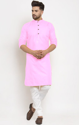 VASUDHA CREATION Men Kurta Pyjama Set