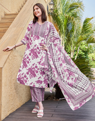 Skylee Women Kurta Pant Dupatta Set