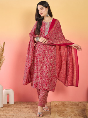 Varanga Women Kurta Pant Dupatta Set